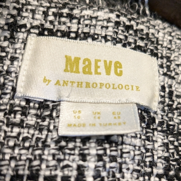 Maeve Double-Breasted Tweed Jacket Anthropologie (10) - Picture 7 of 16